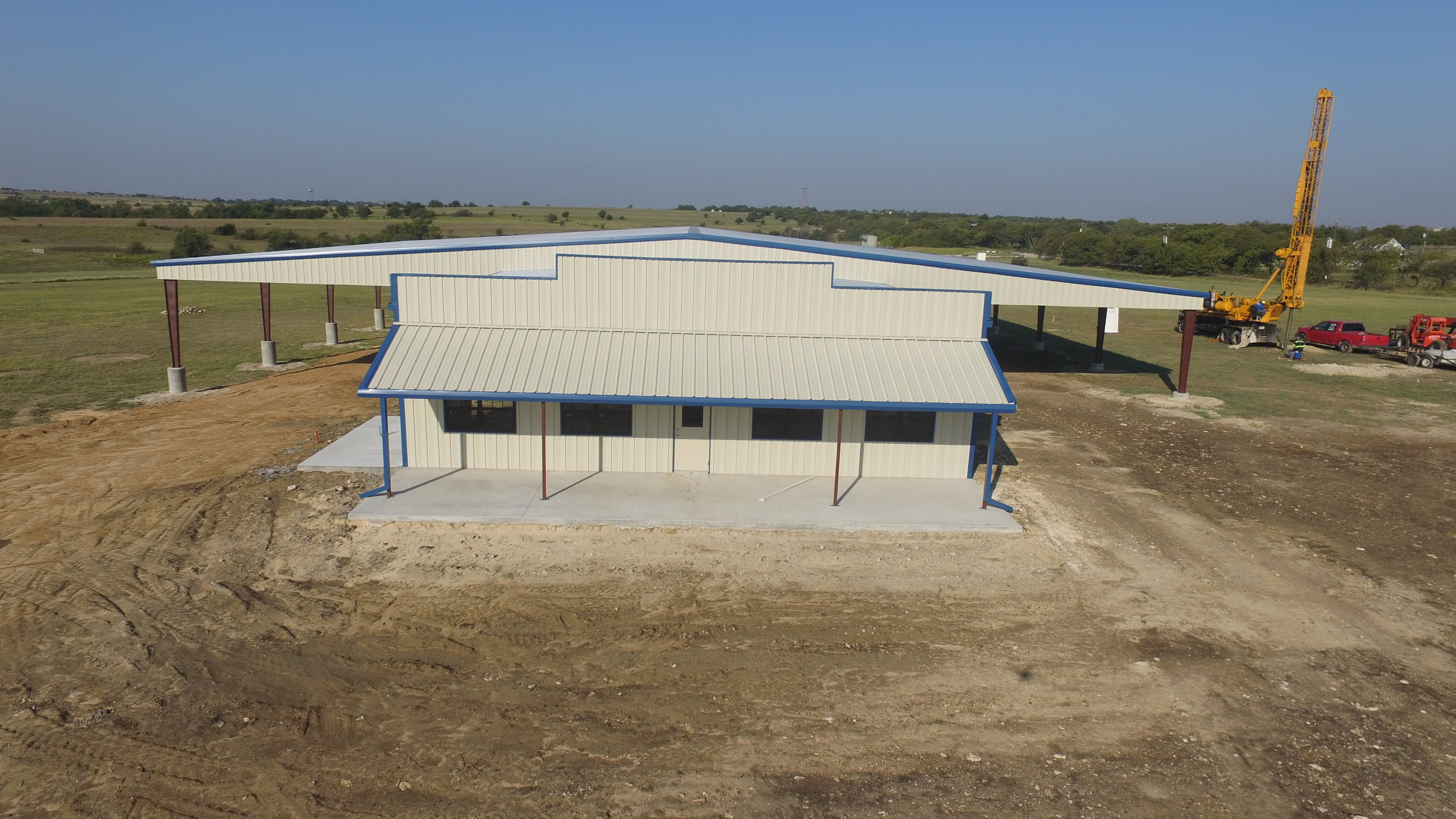 Steel hay barn agricultural metal building farm